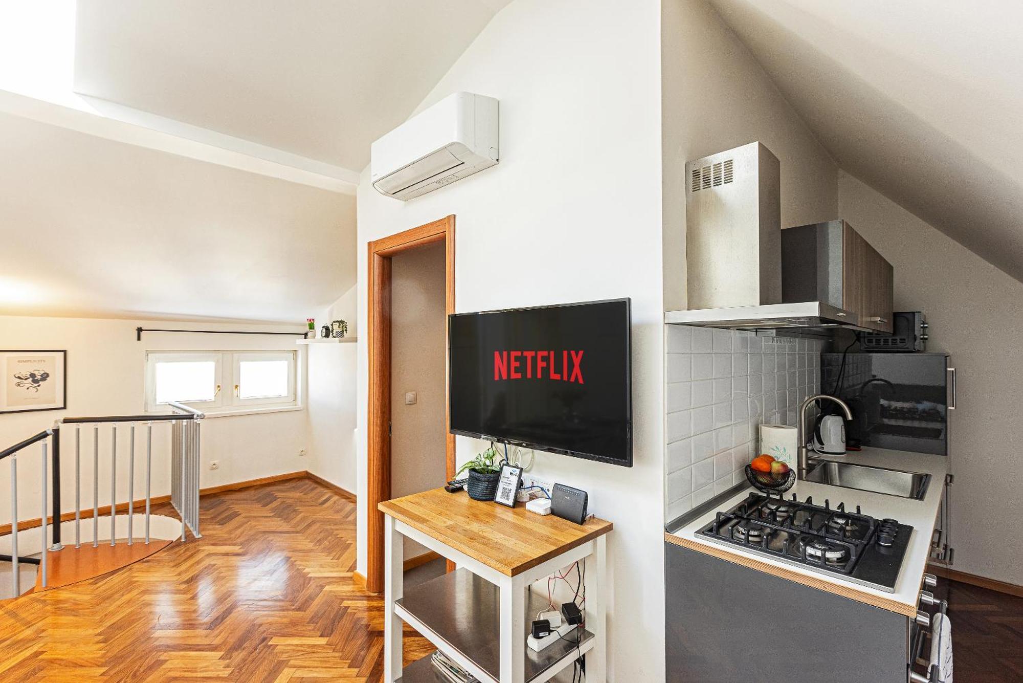 Modern Attic With Terrace - Machova Apartment *